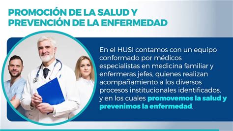 Promoci N De La Salud Y Prevenci N De La Enfermedad En El Husi Youtube