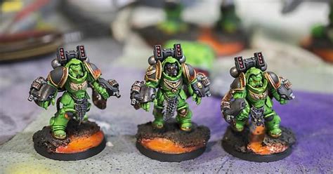 Salamanders Aggressors Ready For Decals Warhammer40k