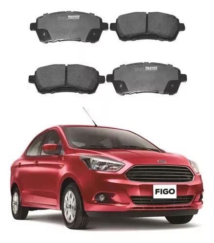 Balatas Delanteras Wagner Ceramica Ford Figo 2016 2018 Envío gratis