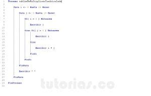 Ciclo Para PSeint Tablas De Multiplicar Cuadriculada Tutorias Co