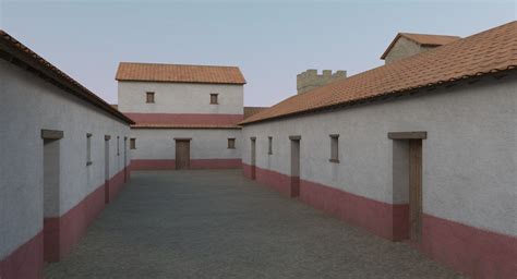 Roman Fort 1 3D Model $69 - .3ds .blend .dae .fbx .obj - Free3D