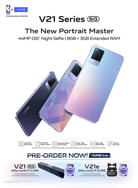 Vivo V21 Series Pre Orders Come With Premium Freebies Technobaboy