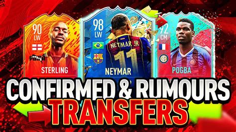 FIFA 21 SUMMER 2020 CONFIRMED TRANSFERS RUMOURS FT NEYMAR POGBA