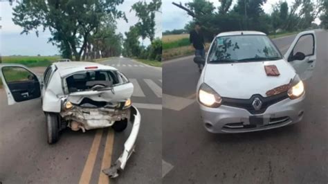 Tercer accidente vial del domingo tres vehículos colisionan en Av