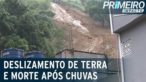 Mulher morre soterrada após deslizamento de terra em São Gonçalo RJ