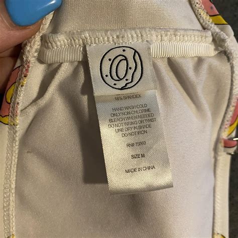 Odd Future Bikini Removable Top Straps Tie Depop