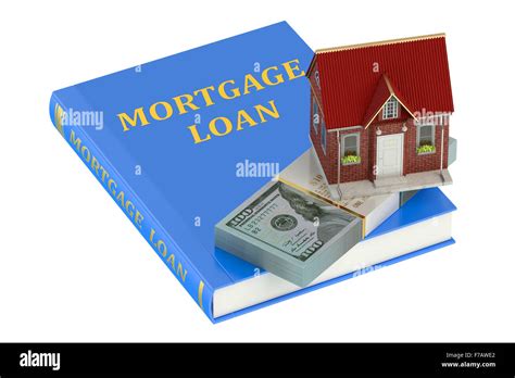 Mortgage Loan Concept Isolated On White Background Stock Photo Alamy