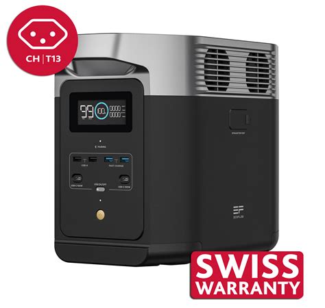 Ecoflow Delta 2 Tragbare Powerstation 1 Kwh 1024 Wh Ecoflow Schweiz Suisse Svizzera