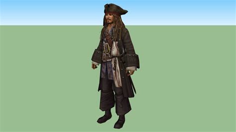 Captain Jack Sparrow 3d Warehouse