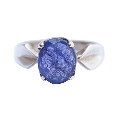 Tanzanite Silver Ring - Wilde Ones London | Silver Jewellery