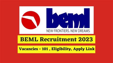 Beml Recruitment Apply Online Trainee Officer Various Posts