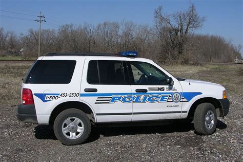 Norfolk Southern Railroad Police Emergency Vehicles Police Vehicles