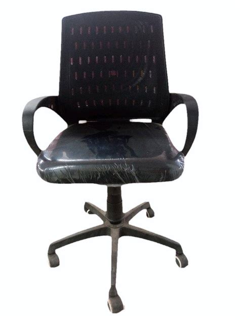 Polyester Mid Back Executive Black Mesh Office Chair At Rs In Cuttack