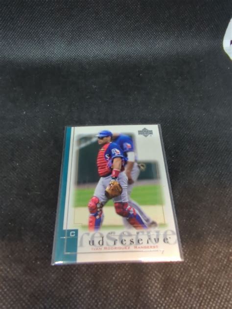 2001 Upper Deck Reserve 41 Ivan Rodriguez For Sale Online EBay