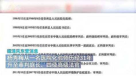 东营中院一女庭长接受纪律审查和监察调查 社会 法制 好看视频