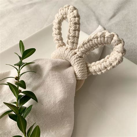 Macrame Easter Napkin Ring Artofit