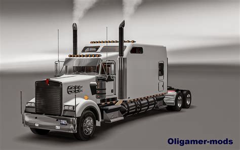 Oligamer Mods ETS2 Kenworth W900 Long