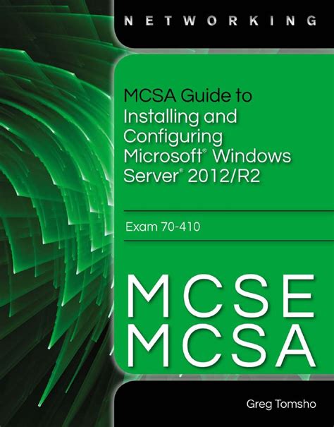 MCSA Guide To Installing And Configuring Windows Server 2012R2 PDF