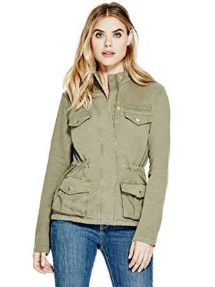 Guess Factory Guess Factory Women S Belle Anorak Moto Mock Neck Zip