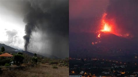 Éruption volcanique aux Canaries un nuage de gaz va arriver en France