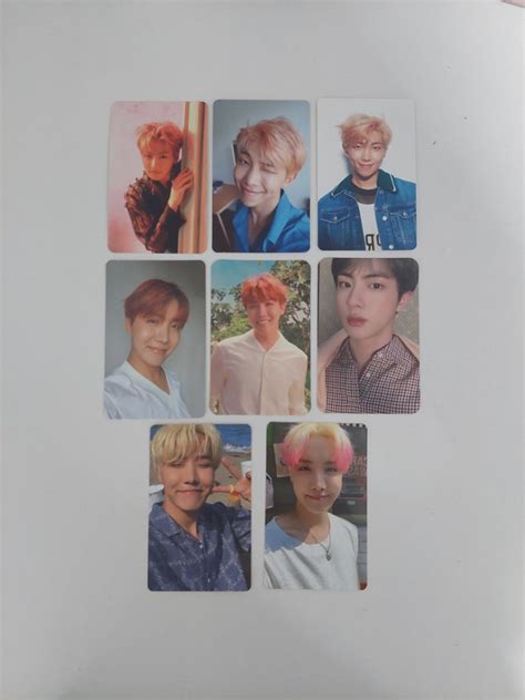 Wts Bts Pcs Jungkook Rm Jhope Jin Butter Lys Mots Persona Photocards