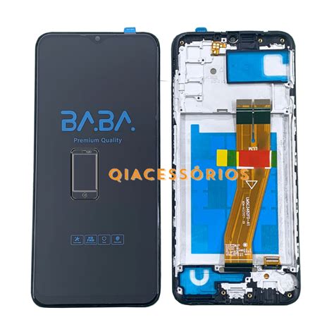 Display Tela Frontal Touch Completo Galaxy A S A Aro Original