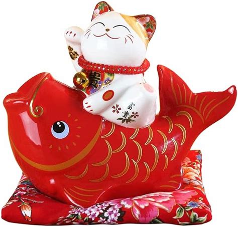 Amazon Eatingbiting Feng Shui Lucky Fortune Maneki Neko Cat