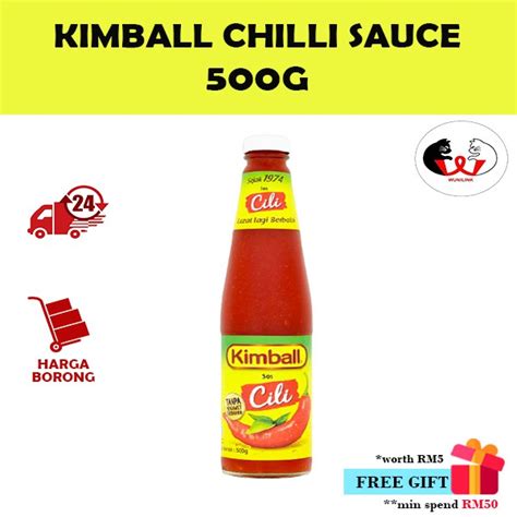 Kimball Sos Cili G Kimball Chilli Sauce G Shopee Malaysia