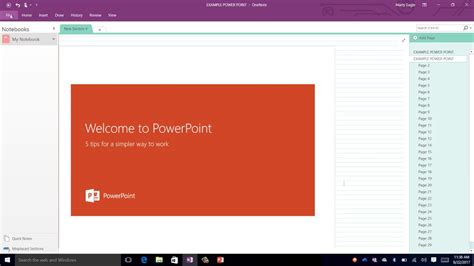 Office Onenote Enabling And Disabling Long Printouts Youtube