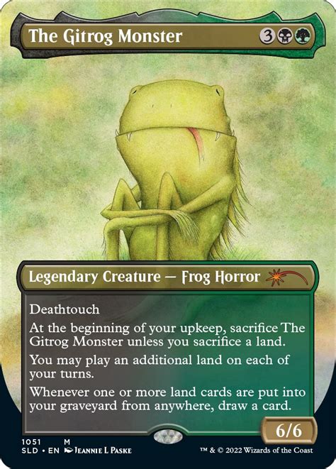 The Gitrog Monster Borderless Secret Lair Drop Series Magic The