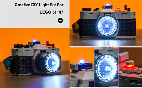 Amazon Brickbling Led Light For Lego Creator In Retro Camera