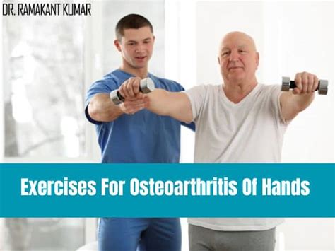 Exercises For Osteoarthritis of Hands and Fingers - Start Now