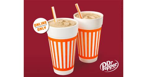 BOGO Dr. Pepper Shakes at Whataburger - The Freebie Guy