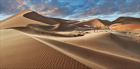 Erg Chebbi Sand Dunes at Sunrise - Morocco :: Behance