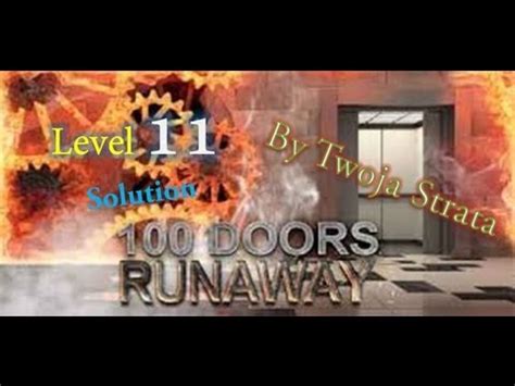 100 Doors Runaway Level 11 Walkthrough Explanation YouTube