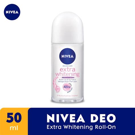 Nivea Deodorant Extra Whitening Roll On 50 ML Lazada Indonesia