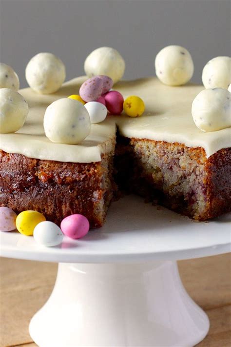 Raspberry Orange And Almond Simnel Cake Recipe Simnel Cake Easter