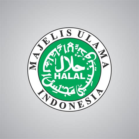 Logo Halal Mui Terbaru Vector