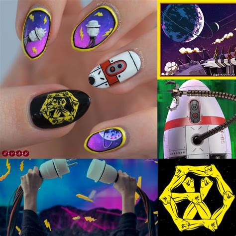 U As De Exo Power Creado Por Not Your Average Nails Manicura De U As