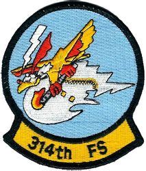 Usaf Th Fighter Squadron Us Military Patches