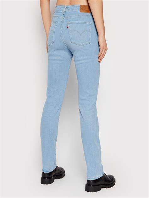 Levi S Jeansy 724 High Waisted 18883 0155 Niebieski Slim Fit Modivo Pl