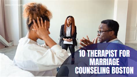 10 Best Therapist For Marriage Counseling Boston