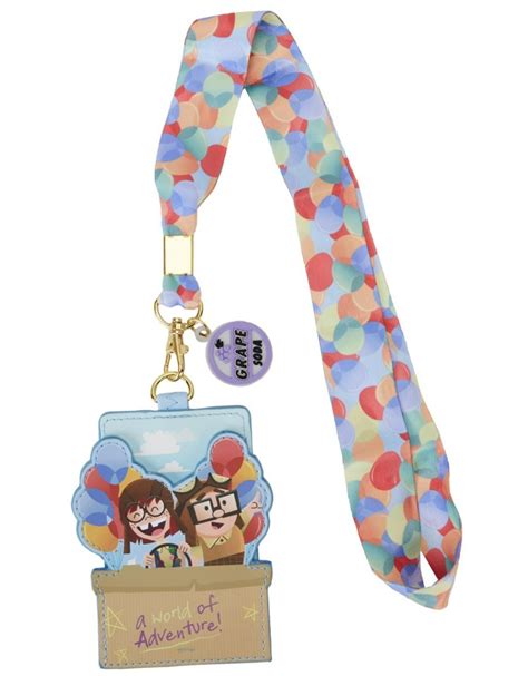 Up Th Anniversary Loungefly Cardholder Lanyard Disney Pins Blog