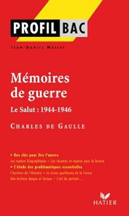 Amazon Co Jp Profil D Une Oeuvre Memoires De Guerre Le Salut