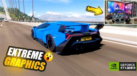 Lamborghini Veneno Forza Horizon Logitech G Gameplay Youtube