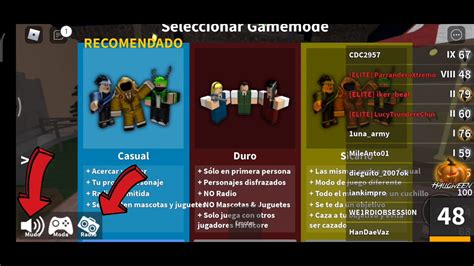 Cómo ir a otros modos de juegos en MM2 Jugador Extremo mejor