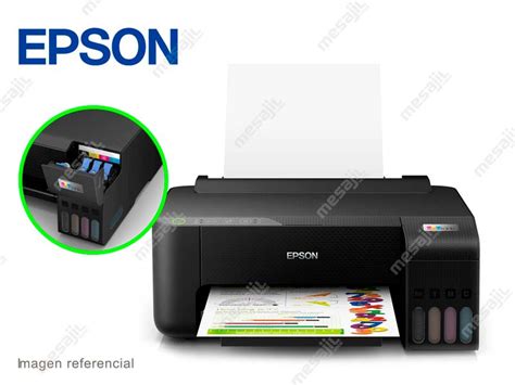 Impresora Epson Ecotank L Monofuncion Sistema Continuo Wi Fi Mesajil