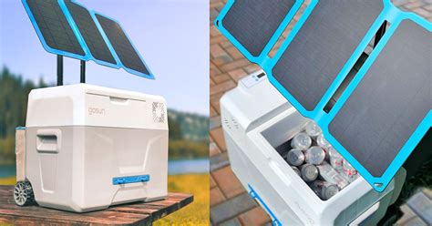 This Solar Powered Coolerfridge Requires No Ice