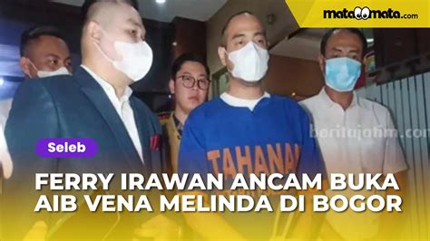 Terus Disudutkan Ferry Irawan Ancam Buka Aib Venna Melinda Di Bogor