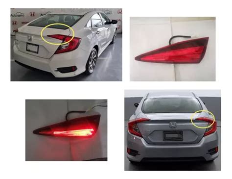 Calavera Honda Civic Rh Leds Detalle